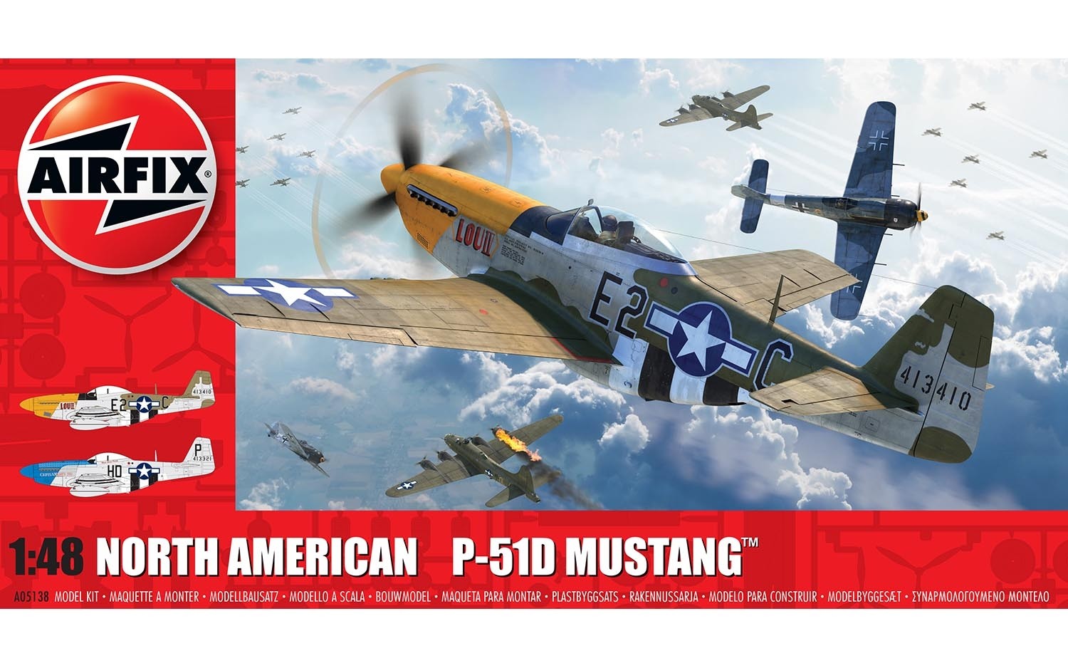North American P-51D Mustang (Filletless Tails)  North American P-51D Mustang (Filletless Tails)