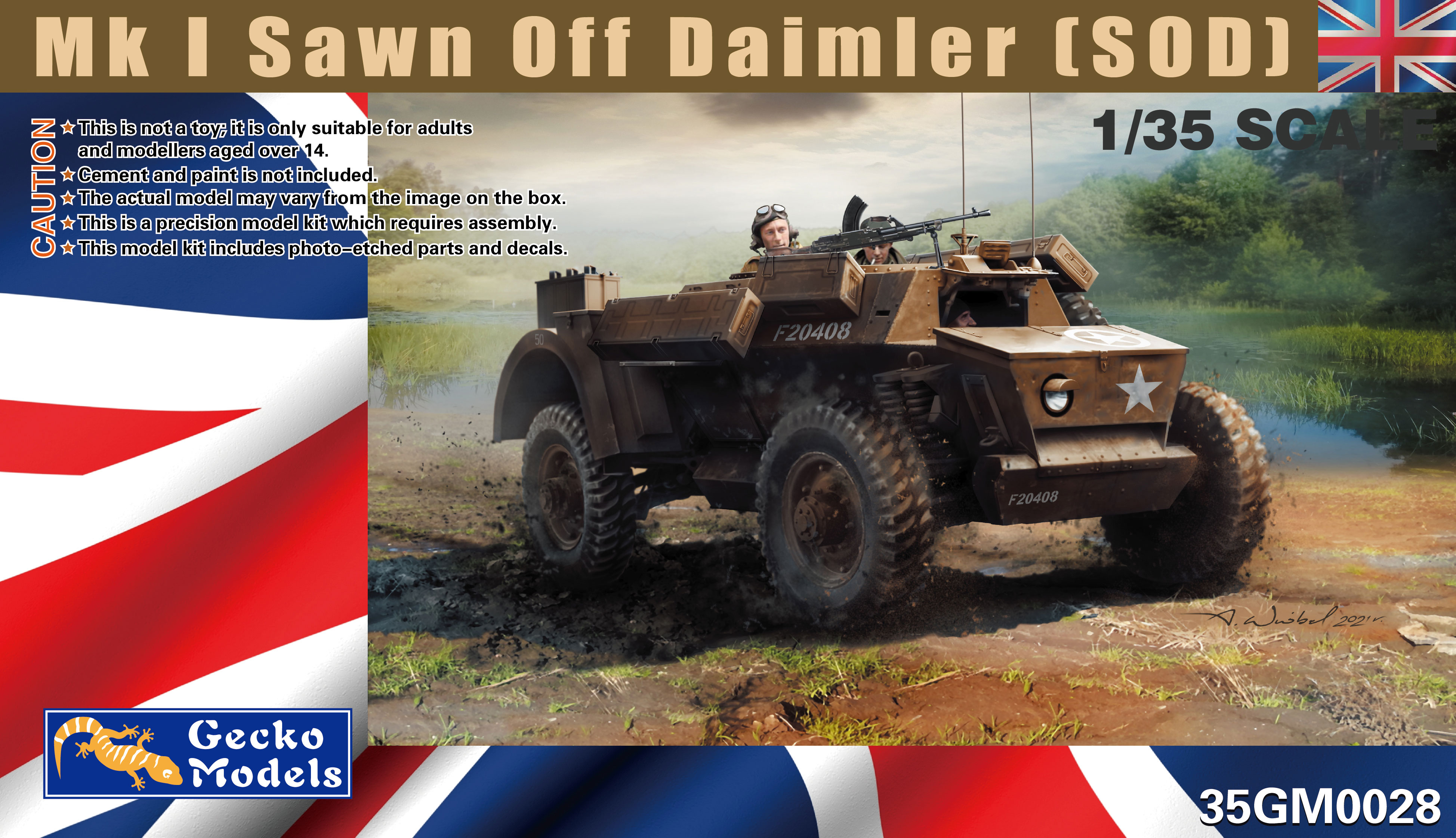 Mk I Sawn Off Daimler (SOD)