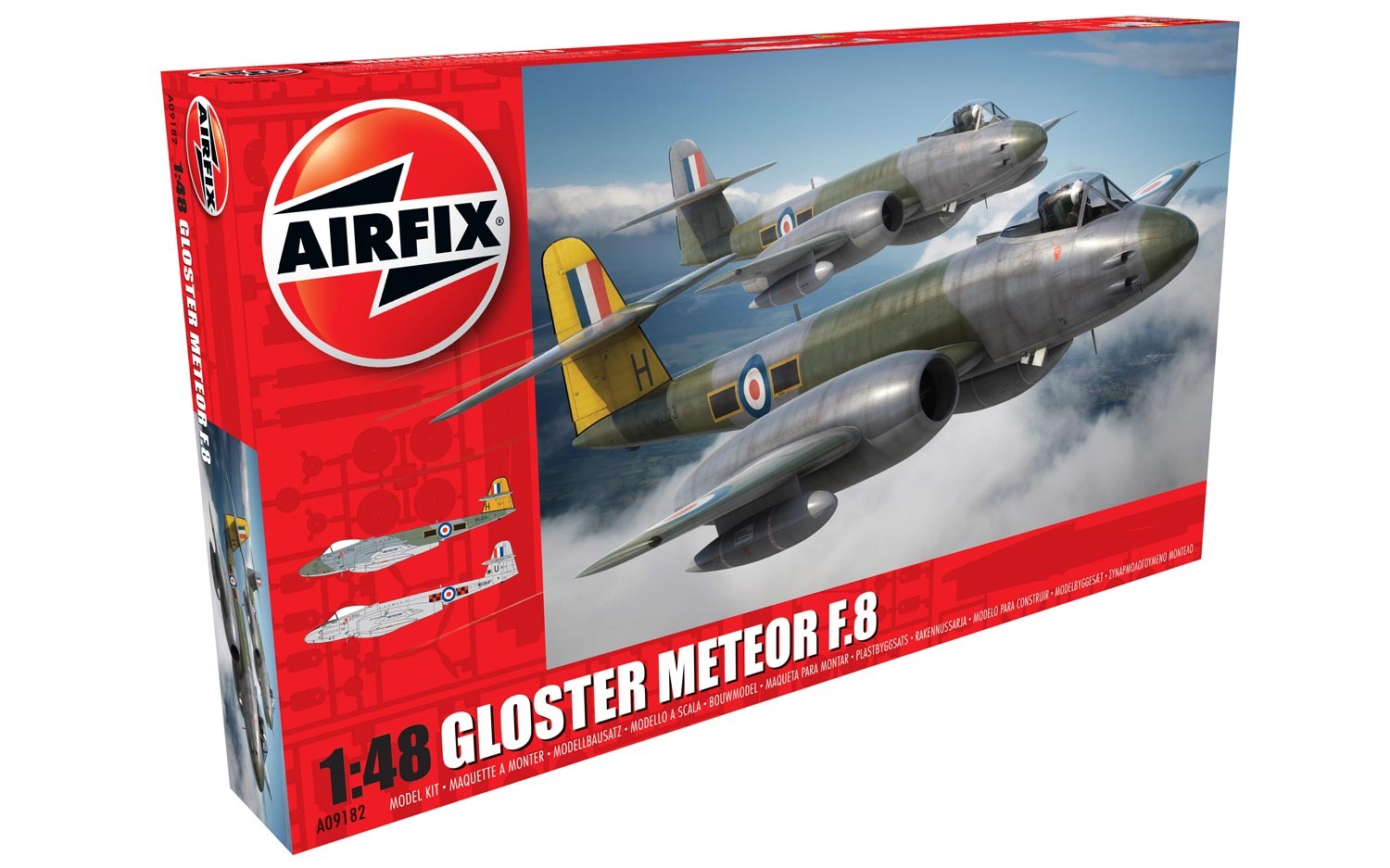 Gloster Meteor F8 British Jet Fighter