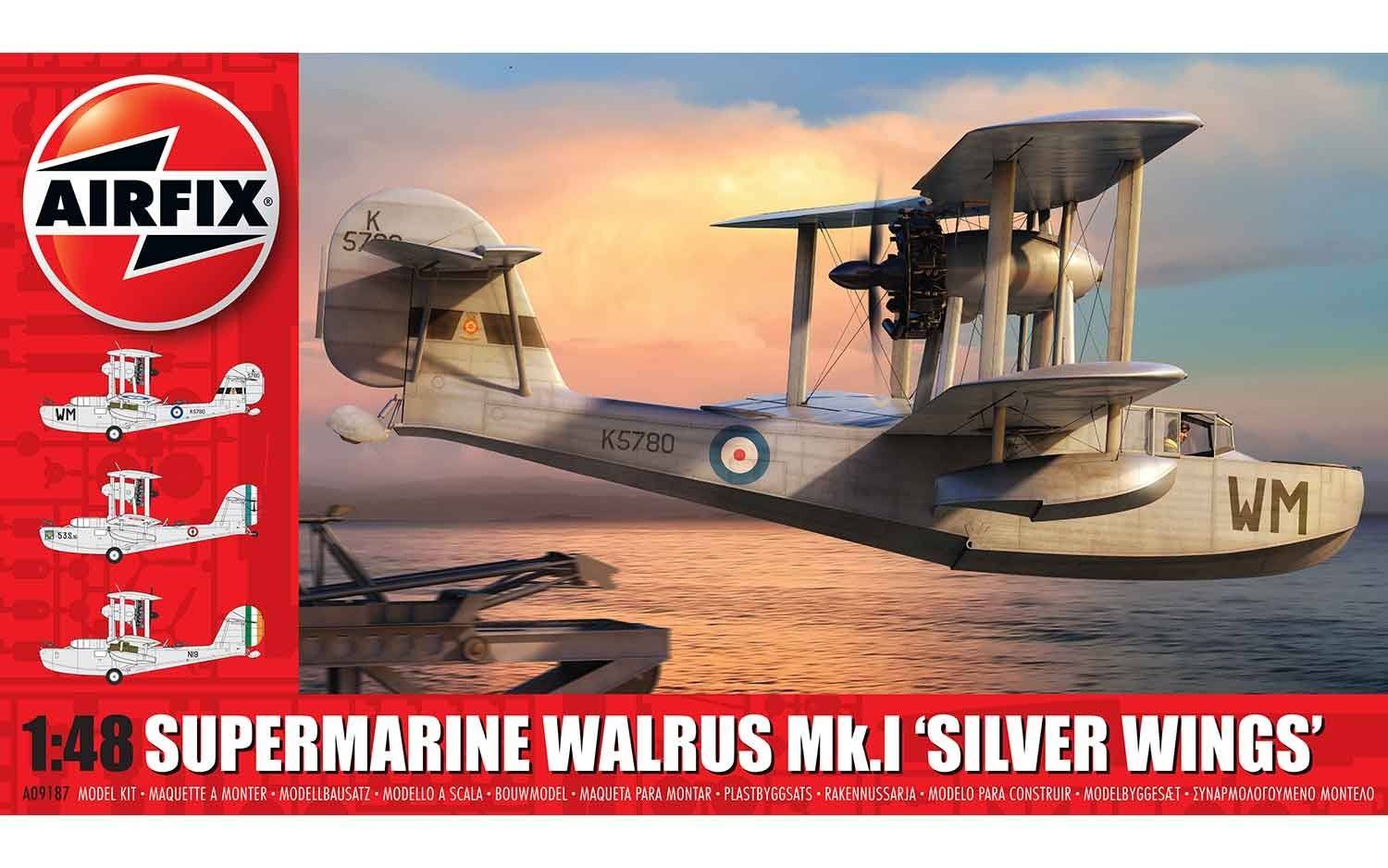 Supermarine Walrus Mk I Silver Wings Recon Amphibious Aircr