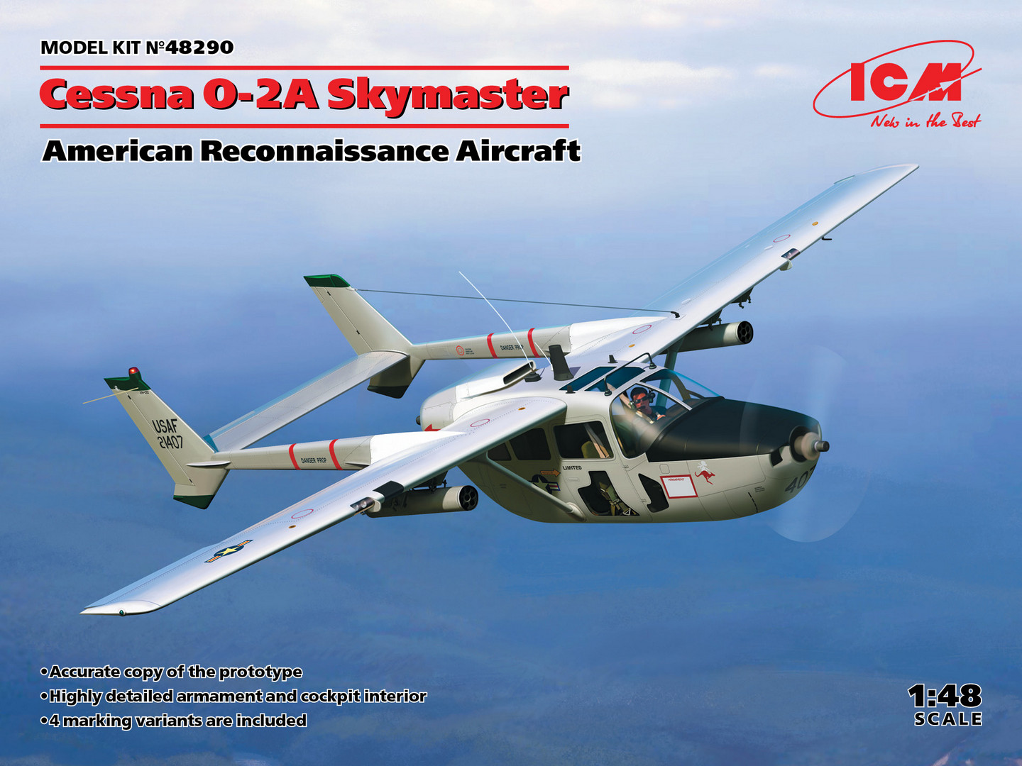 Cessna O-2A Skymaster, American Reconnaissance Aircraft