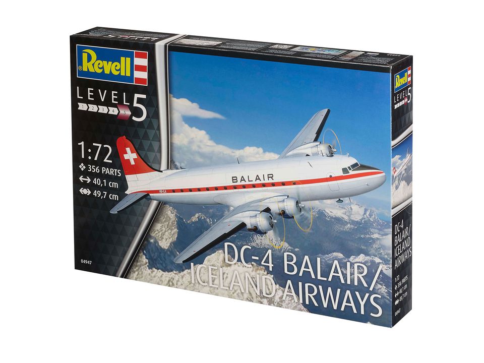 DC4 Balair Commercial Airliner