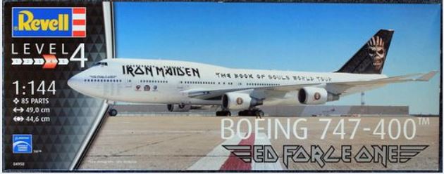 B747-400 Iron Maiden Airliner (Ltd Edition)