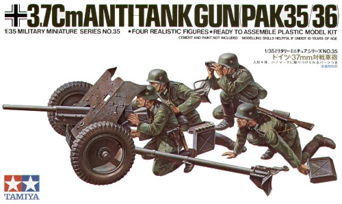 3.7cm PaK 35/36 Anti-Tank Gun