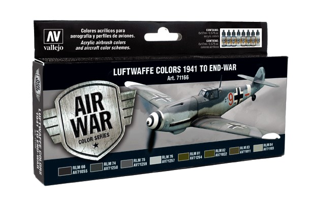 Luftwaffe Colors 1941 to End War Model Air Paint Set