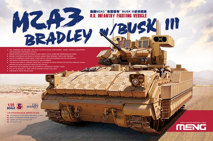 M2A3 Bradley US Infantry Fighting Vehicle w/Busk III