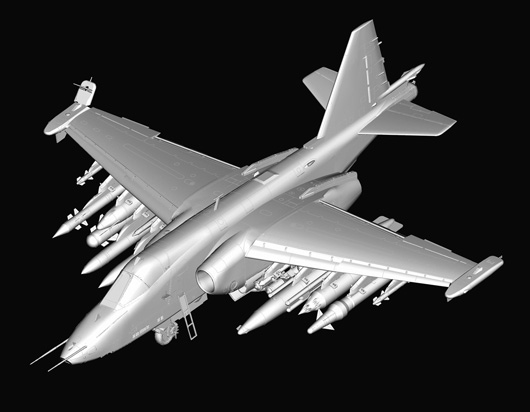 Trumpeter 1/32 Sukhoi Su25 Frogfoot A Russian Fighter