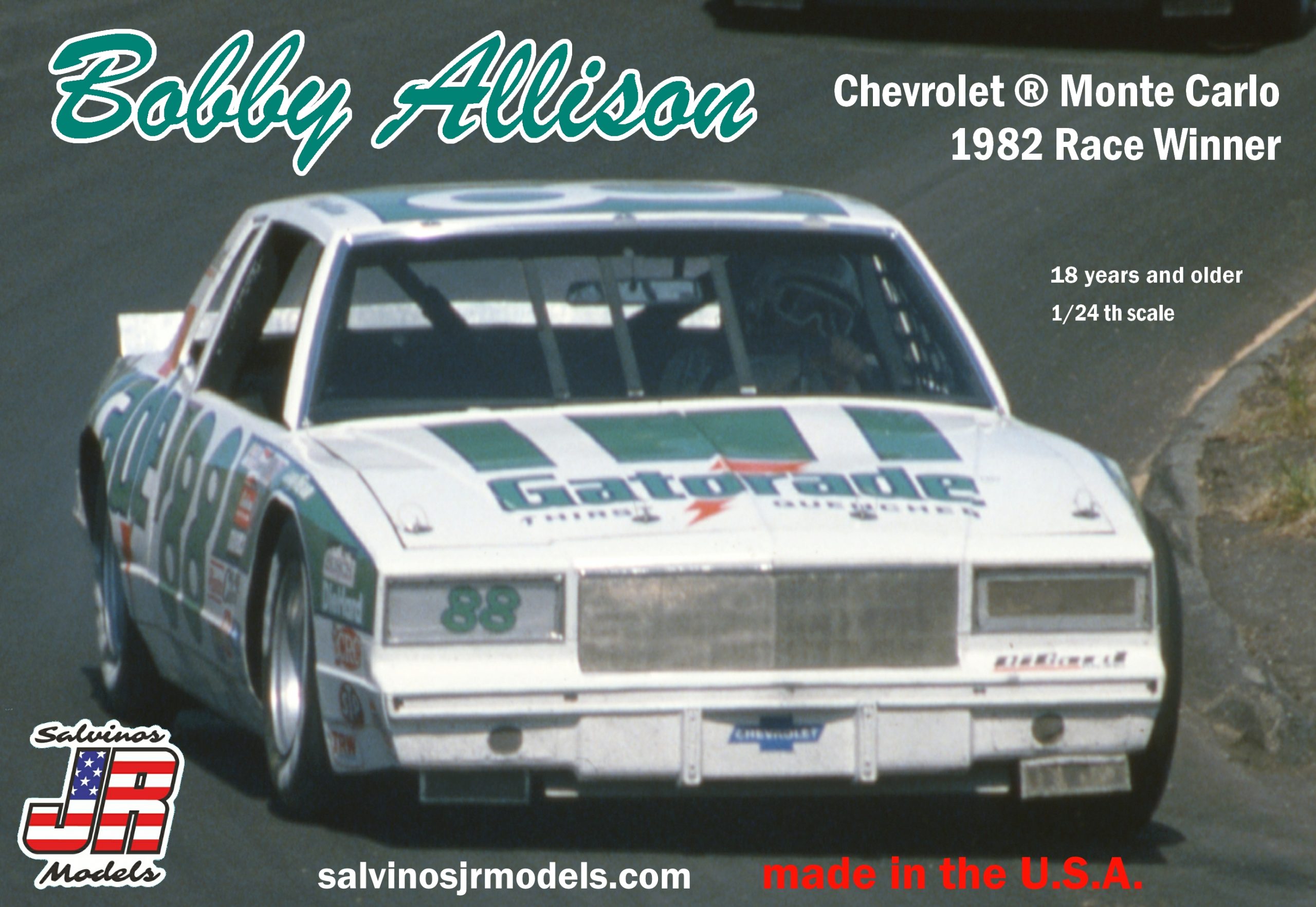 Bobby Allison Chevrolet Monte Carlo 1982 Race Winner