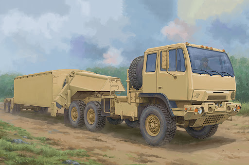 Trumpeter 1/35 M1088 FMTV Tractor with AN/TPY-2 X Band Radar