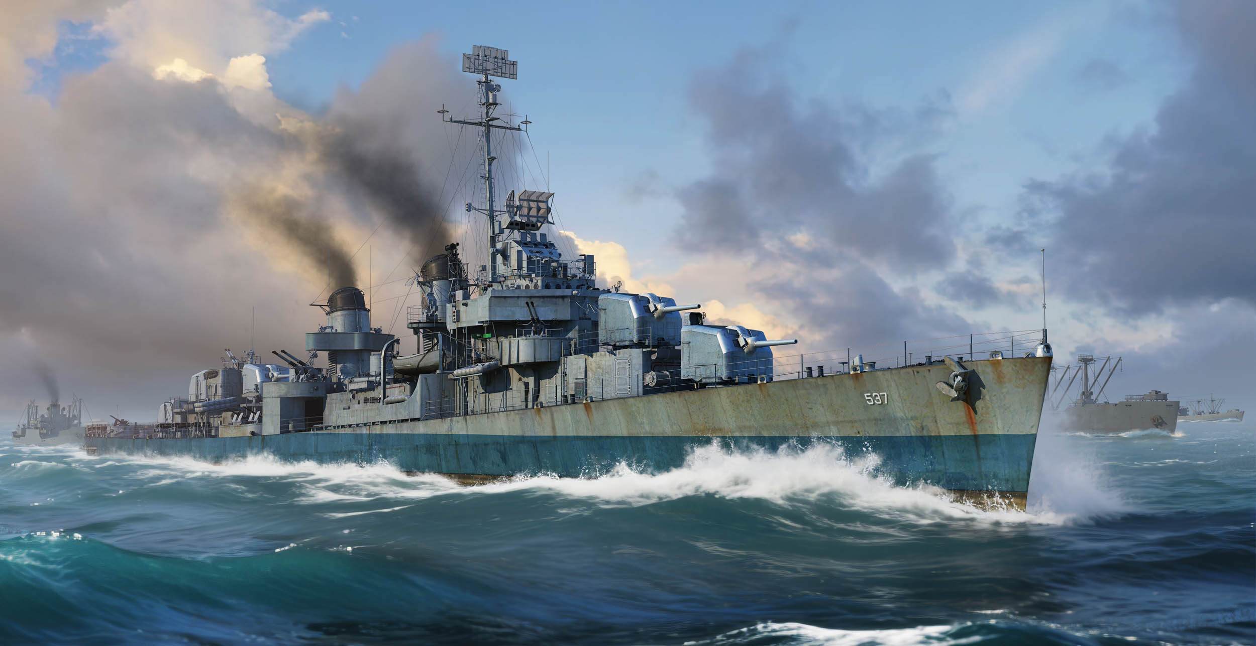 ILOVEKIT 1/350 USS Sullivans DD-537