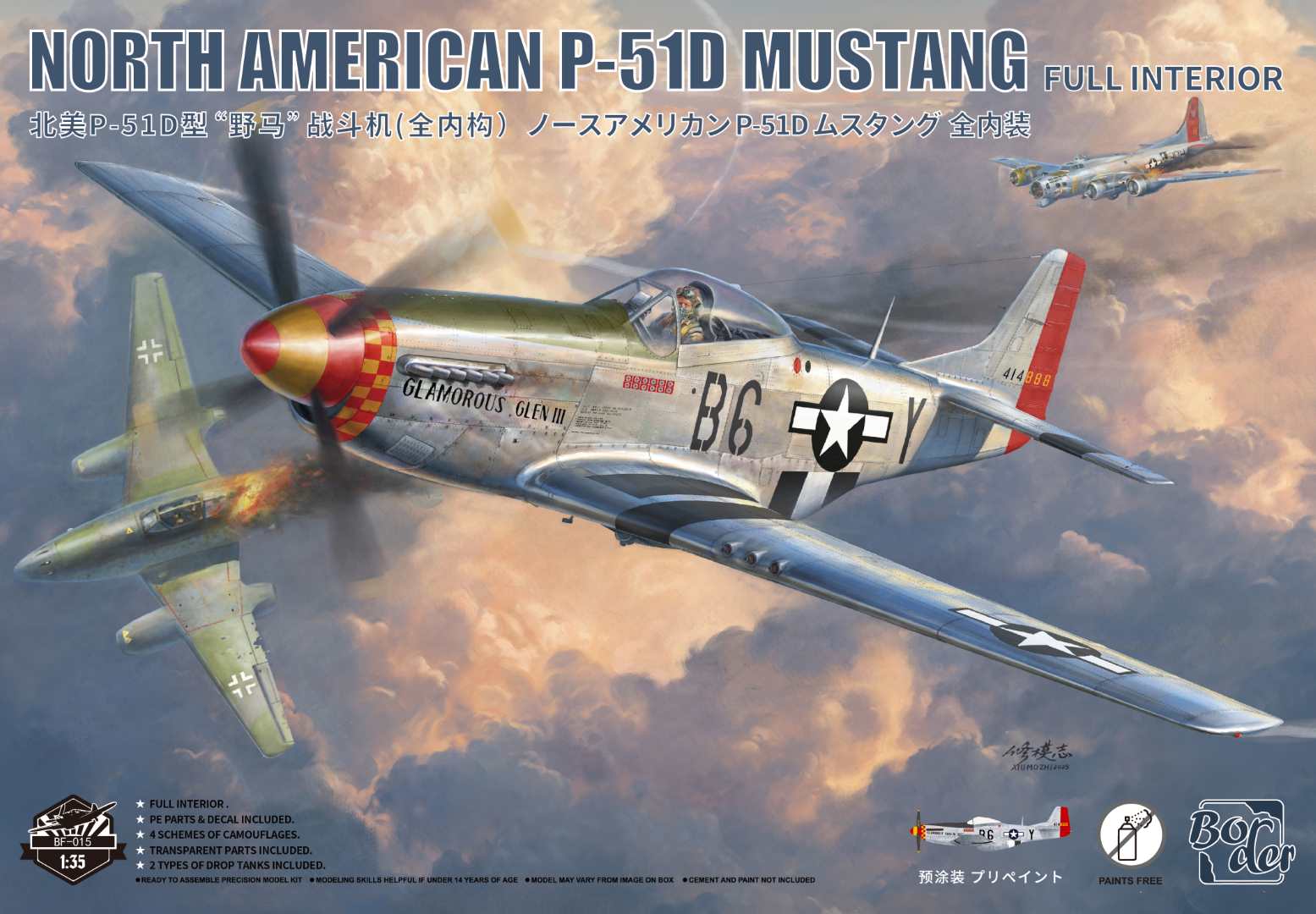 Border Models 1/35 North American P-51D Mustang