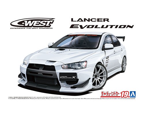 C-WEST CZ4A Lancer Evolution '07 Mitsubishi