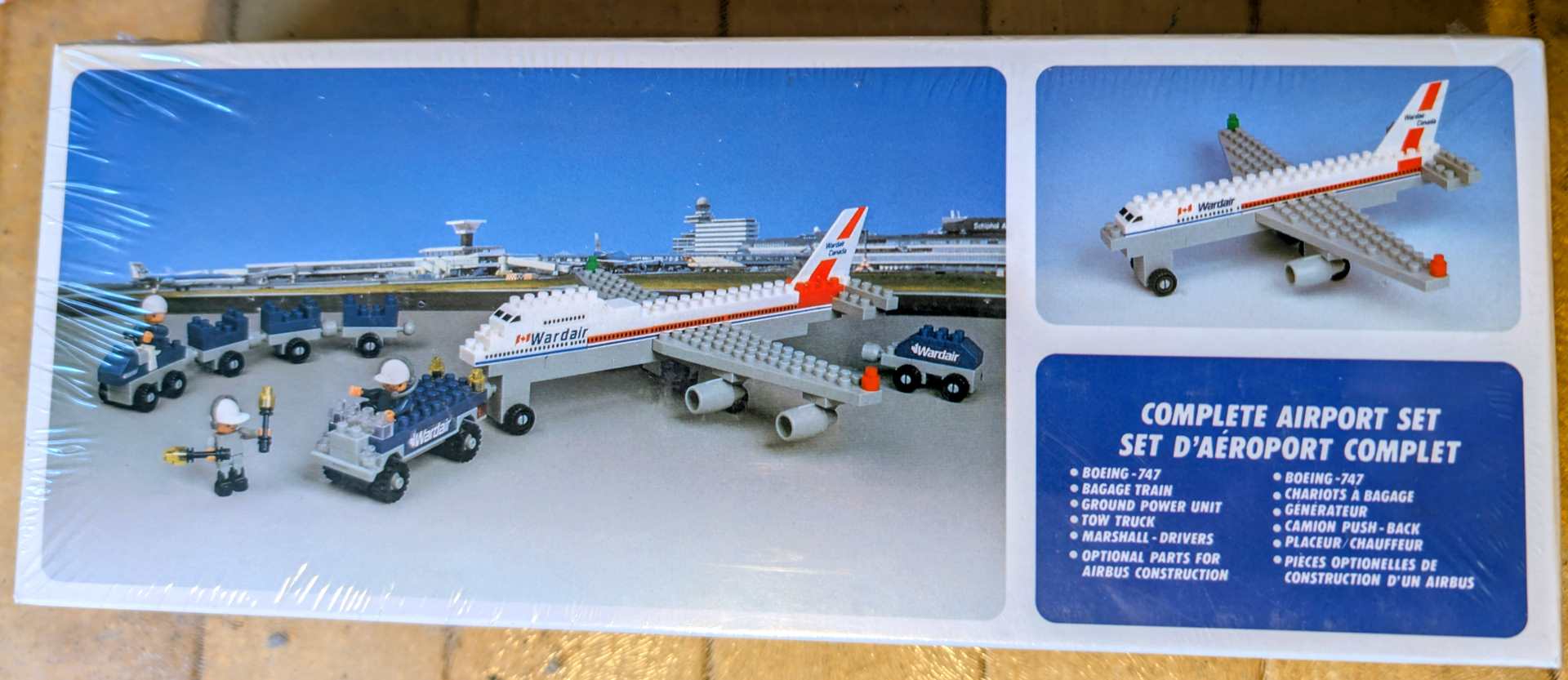 Aerokit - Wardair Complete Airport Set Lego?