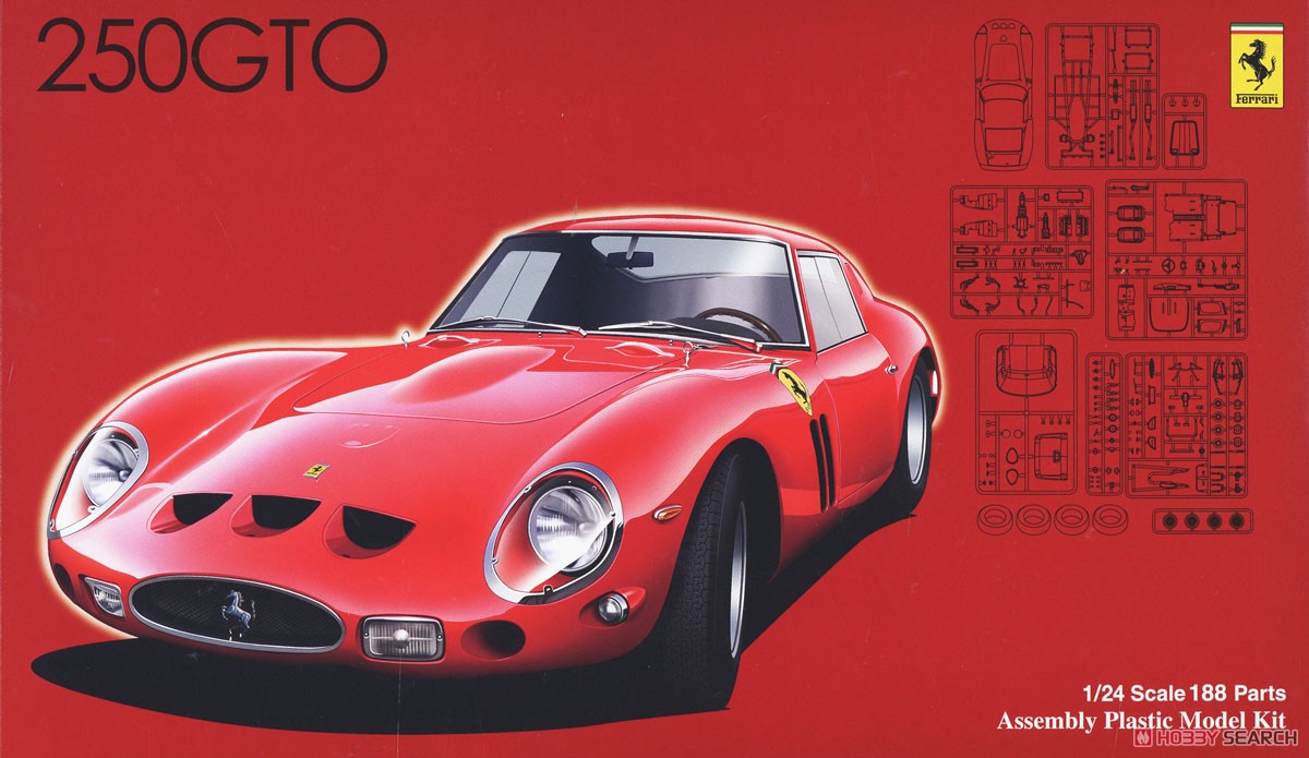 Ferrari 250GTO with Etching Parts