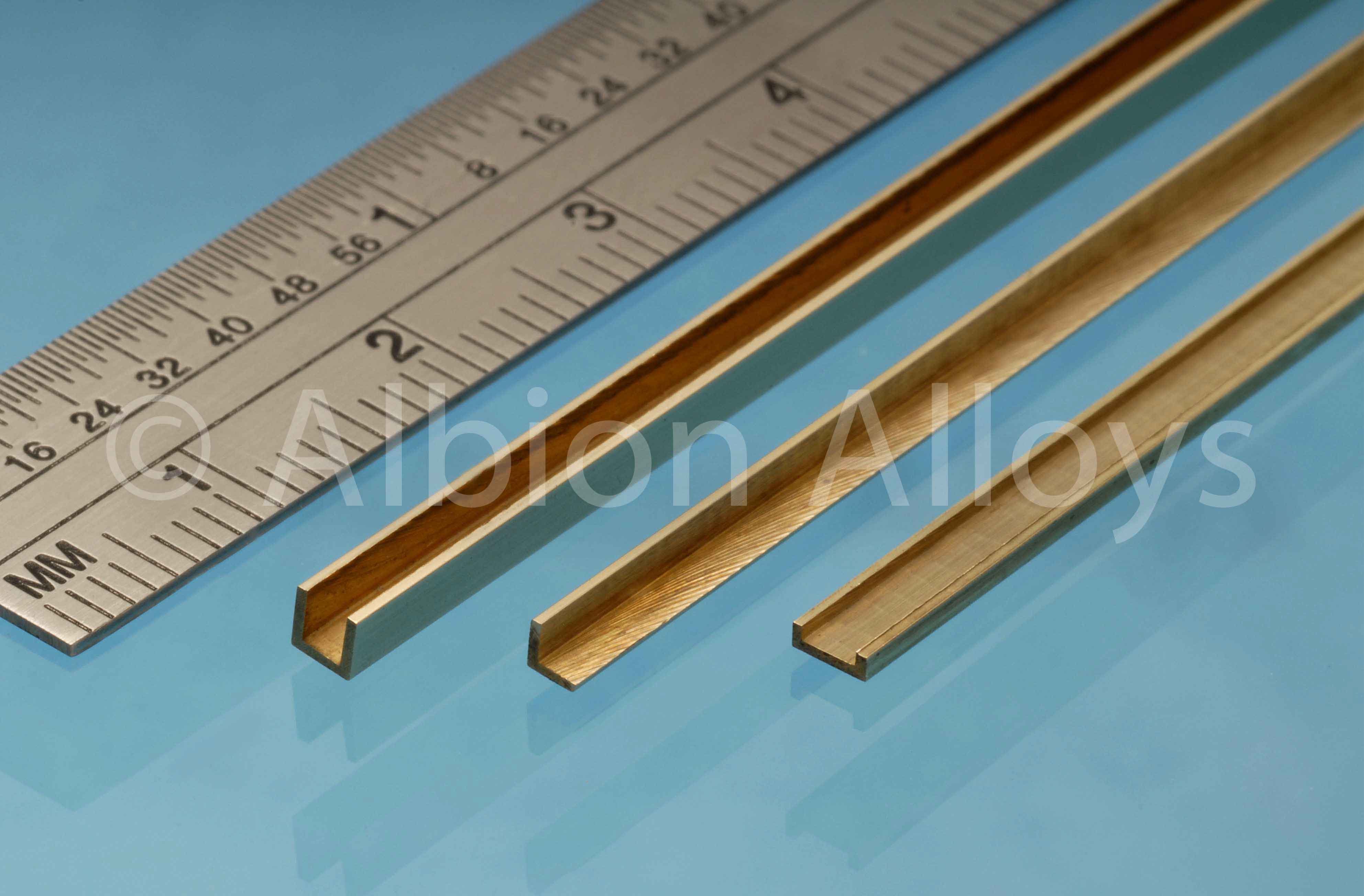 3x3mm Brass Angle