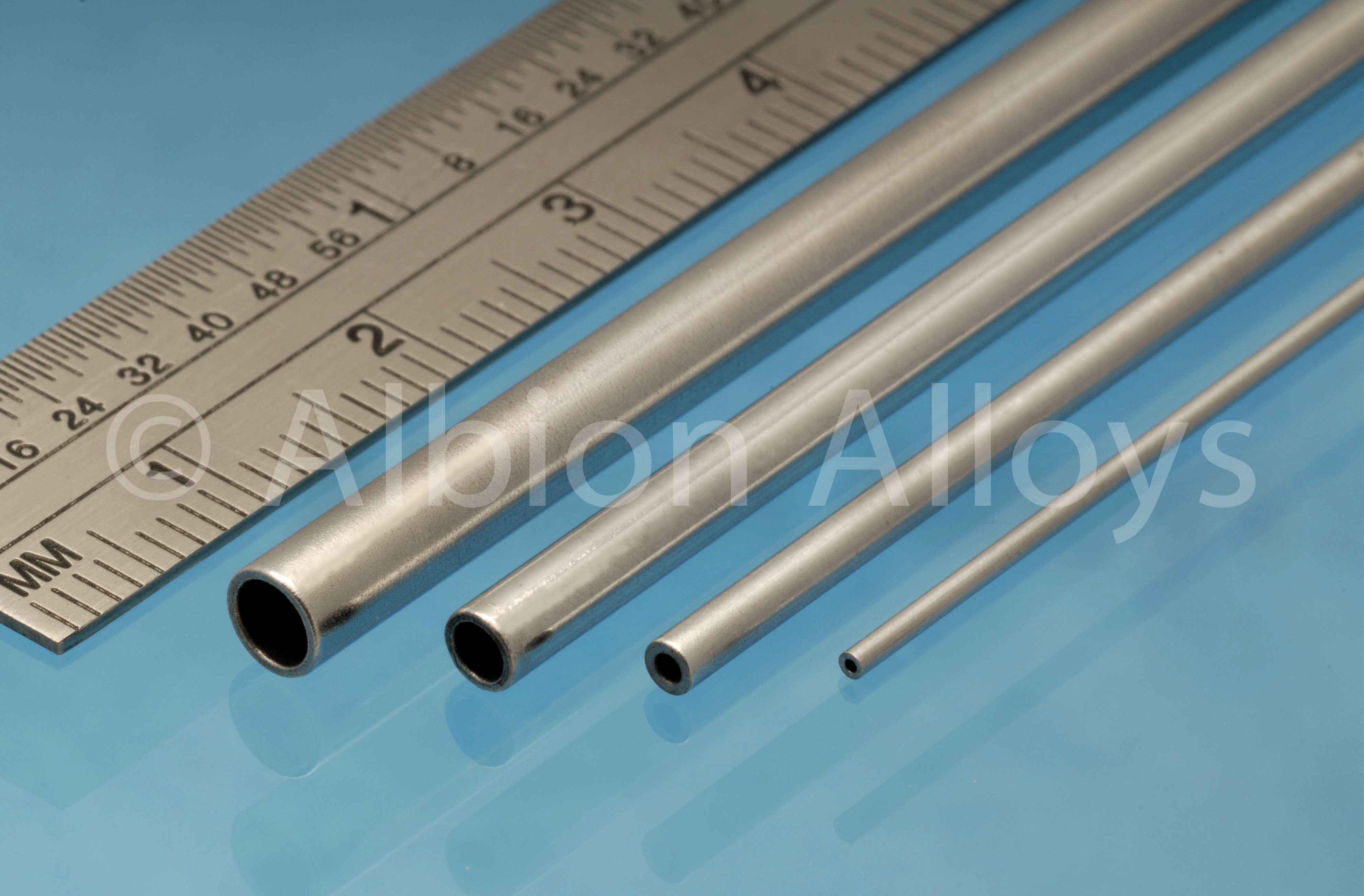 5x0.45mm Aluminium Tube