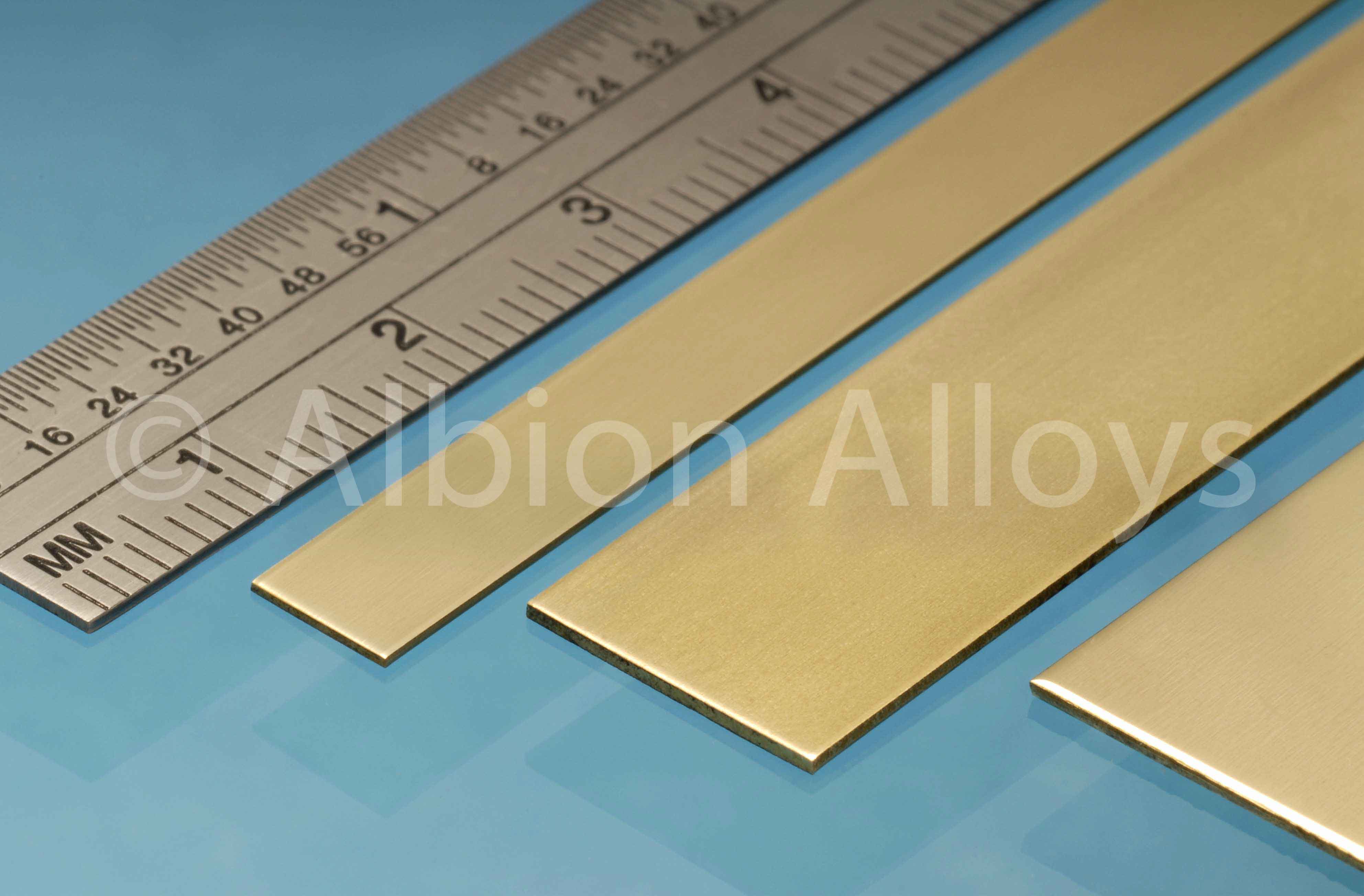 6x0.4mm Brass Strip