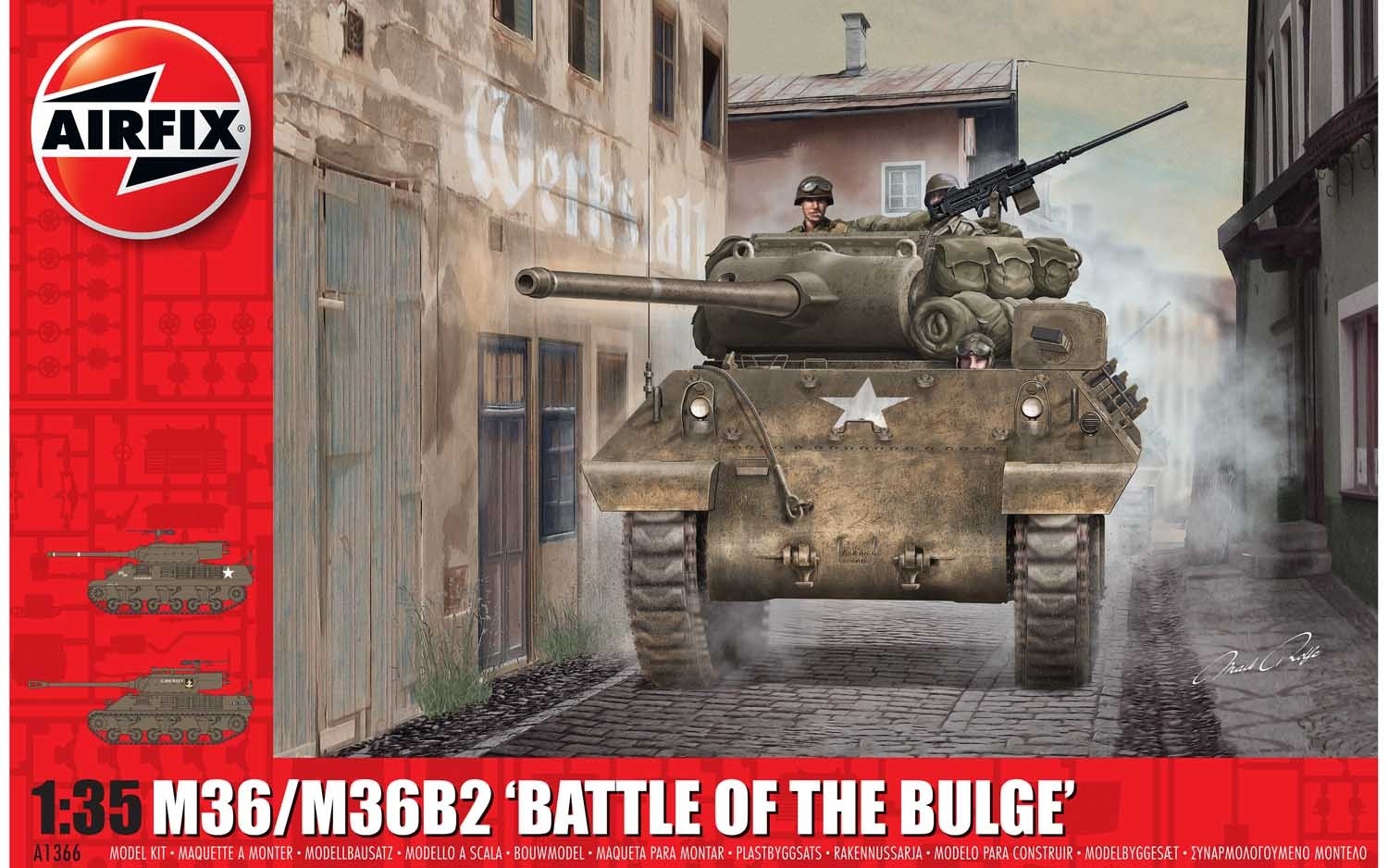 M36/M36B2, Battle of the Bulge