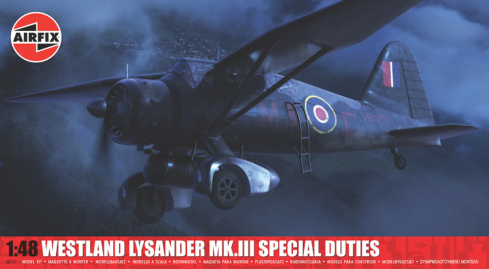 Airfix 1/48 Westland Lysander Mk.III Special Duties