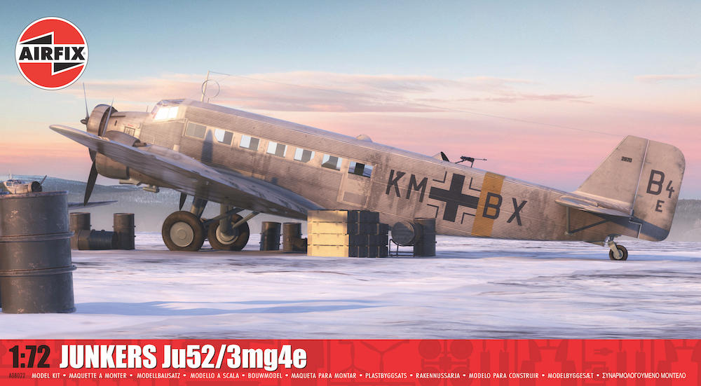 Airfix 1/72 Junkers Ju52/3mg4e
