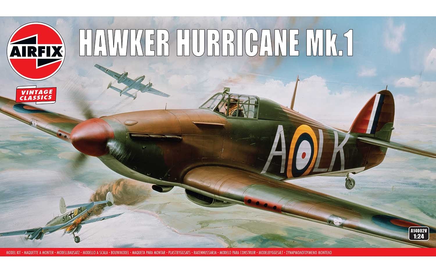 Airfix 1/24 Hawker Hurricane Mk.I