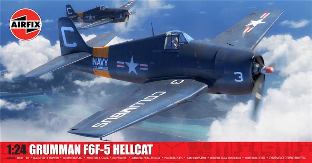 Airfix 1/24 Grumman F6F-5 Hellcat