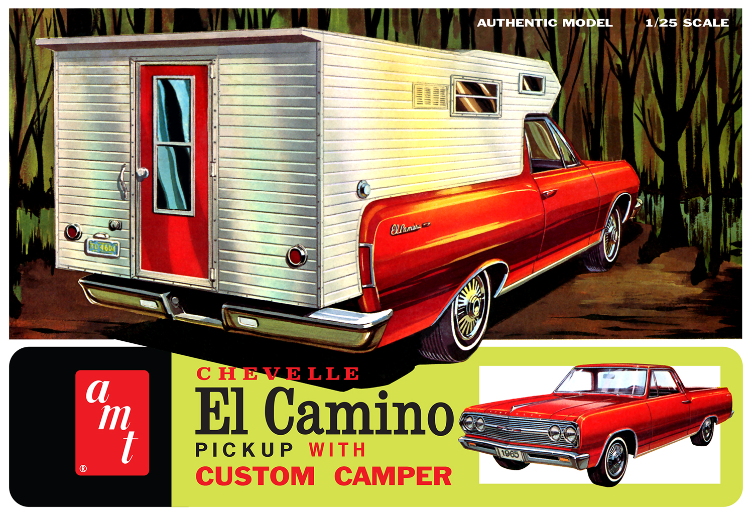 1965 Chevelle El Camino Pickup w/Custom Camper