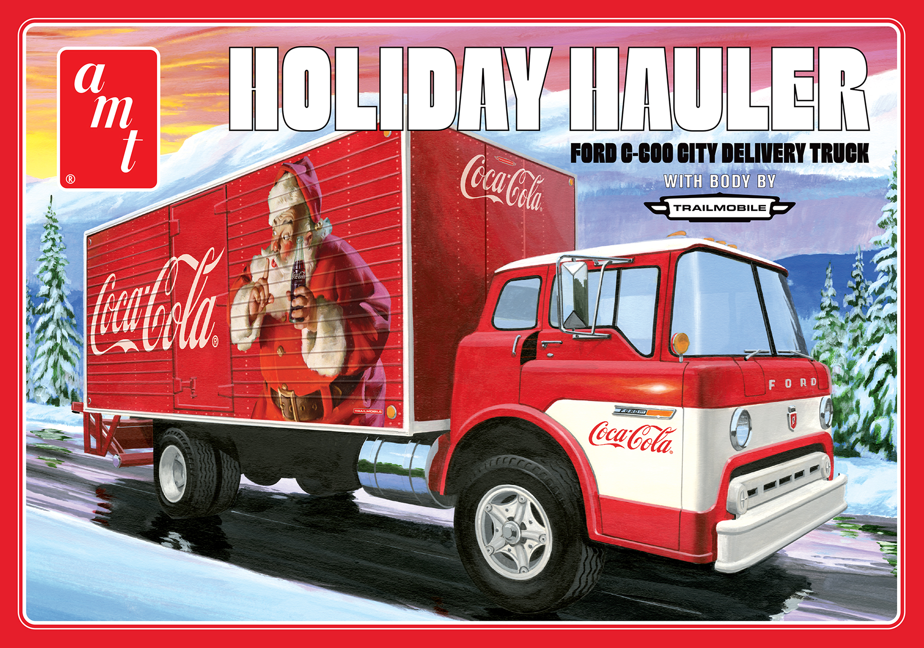 Ford C-600 City Holiday Delivery Truck Coca-Cola Ford C-600 City Holiday Delivery Truck Coca-Cola