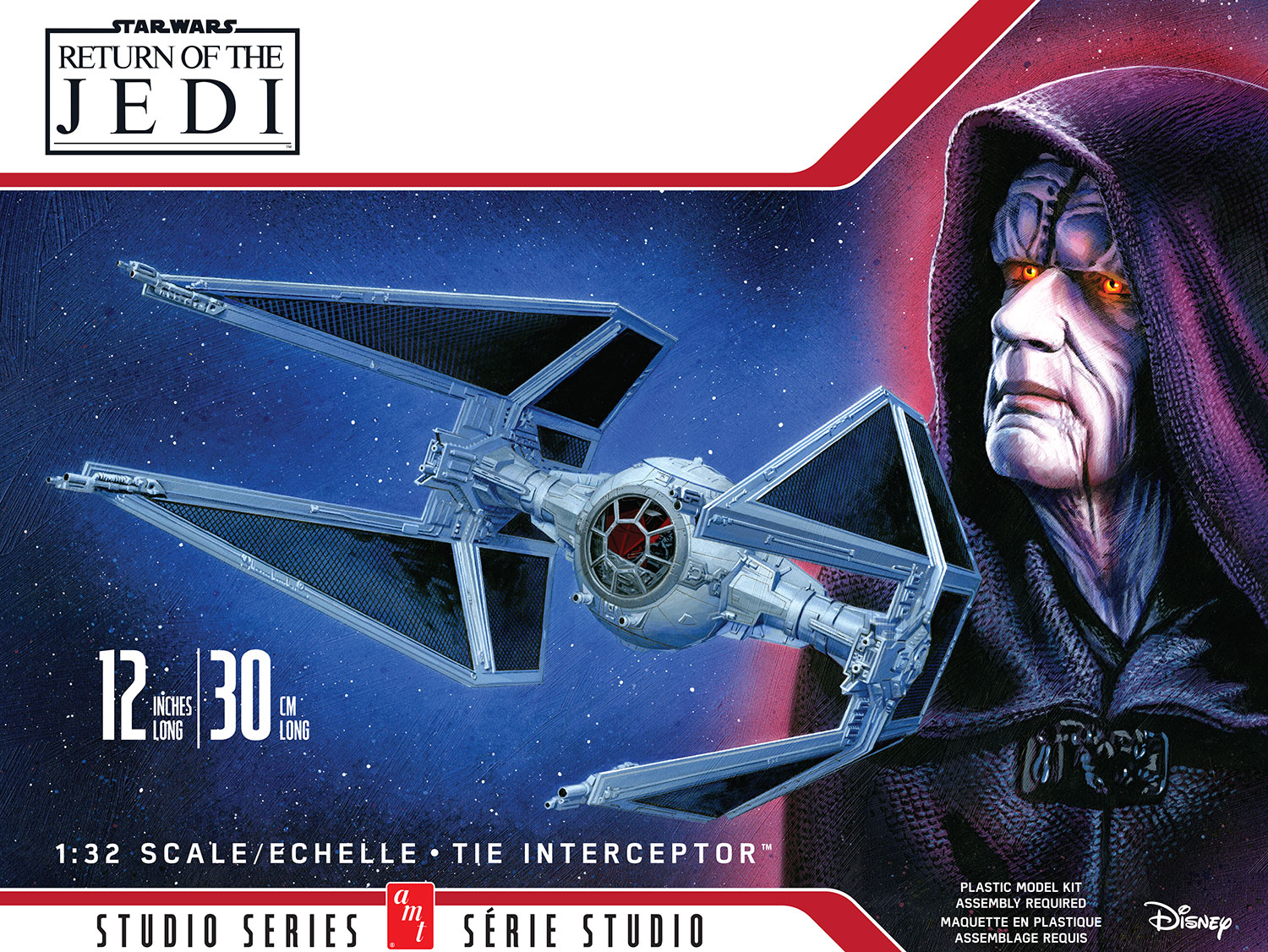 AMT 1/32 STAR WARS:RoTJ TIE INTERCEPTOR