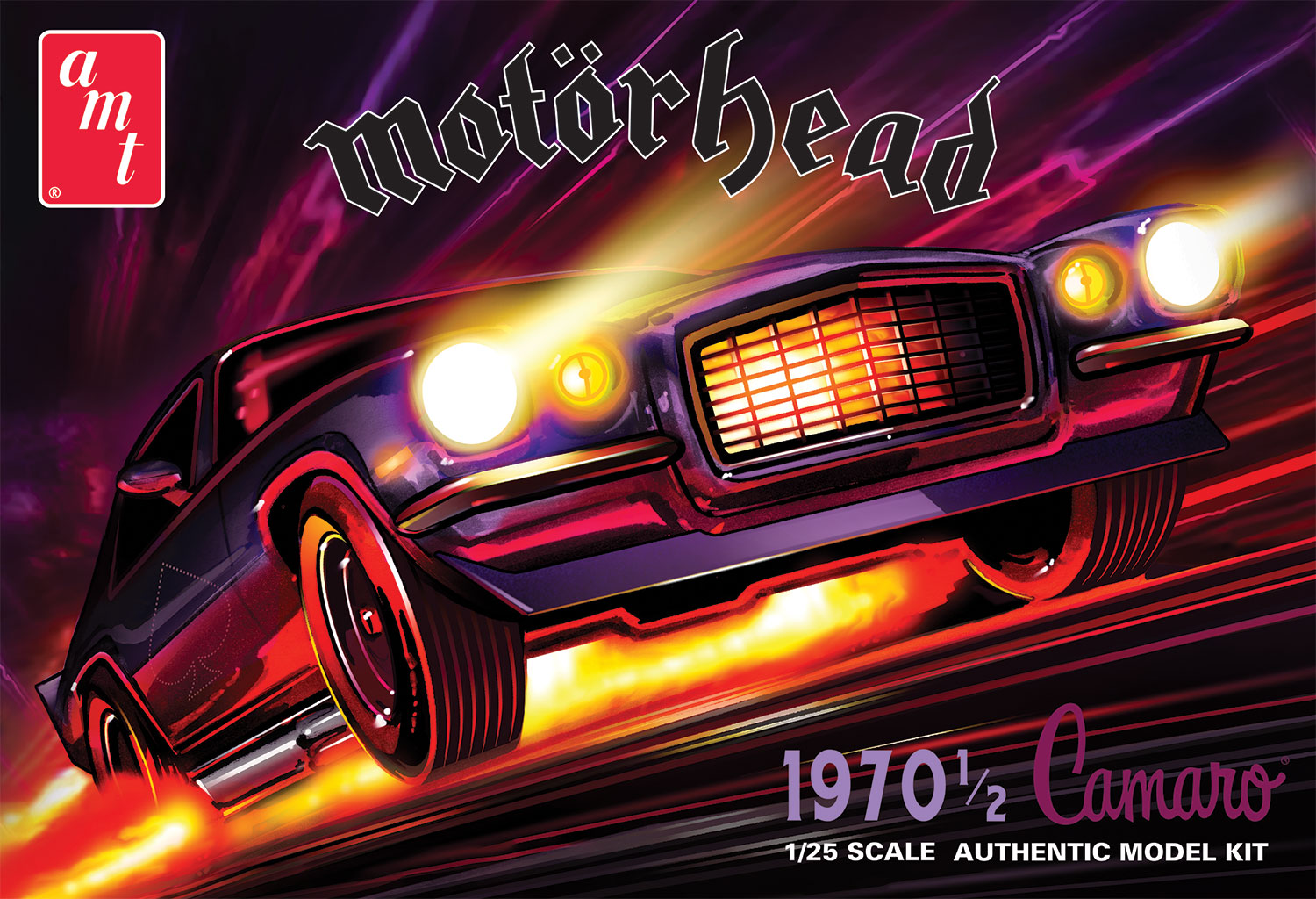 AMT 1/25 1970 1/2 CHEVY CAMARO Z28 MOTORHEAD