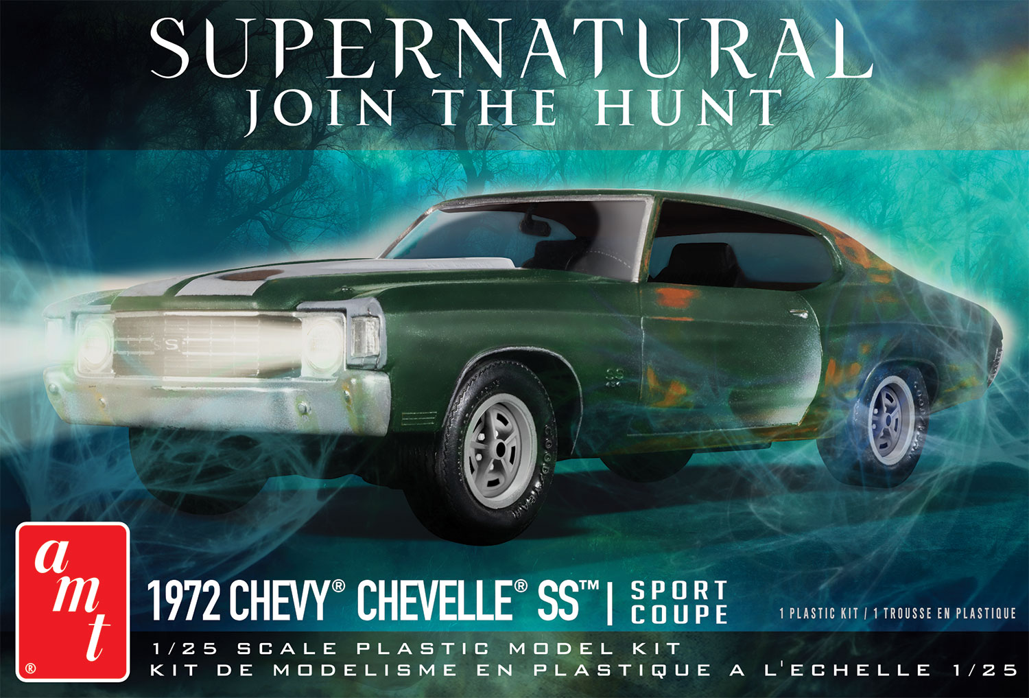AMT 1/25 1972 CHEVY CHEVELLE SUPERNATURAL