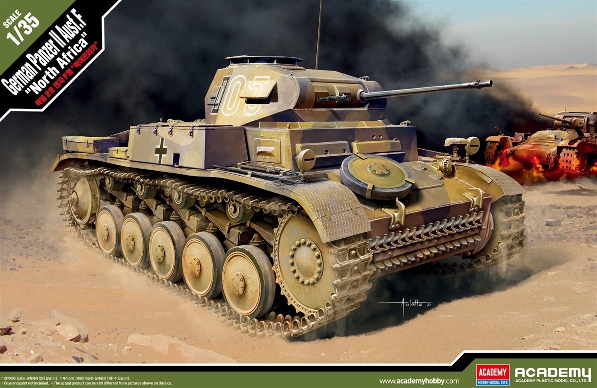 German Panzer II Ausf. F "North Africa"