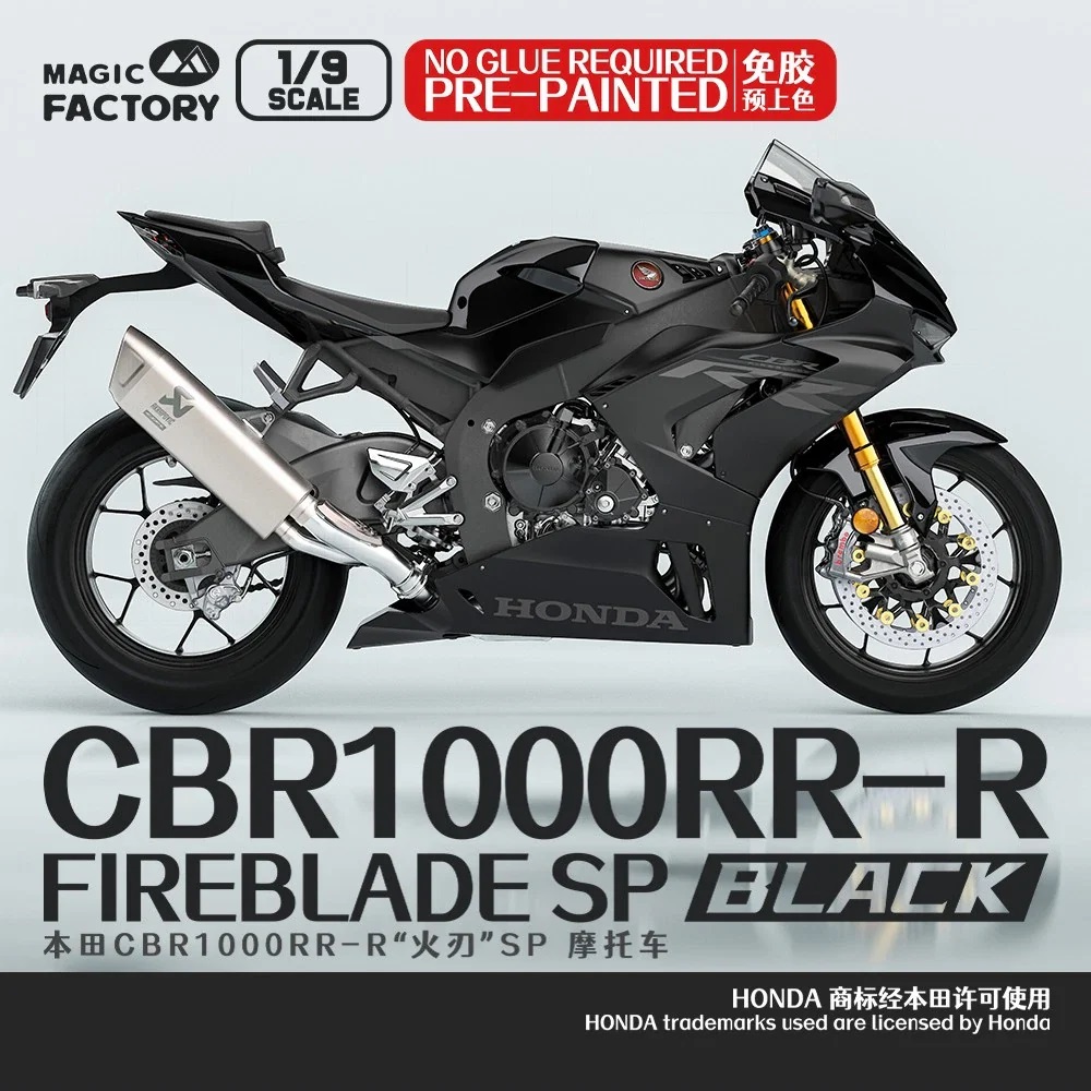 Magic Factory 1/9 Honda CBR1000RR-R Fireblade SP - Black