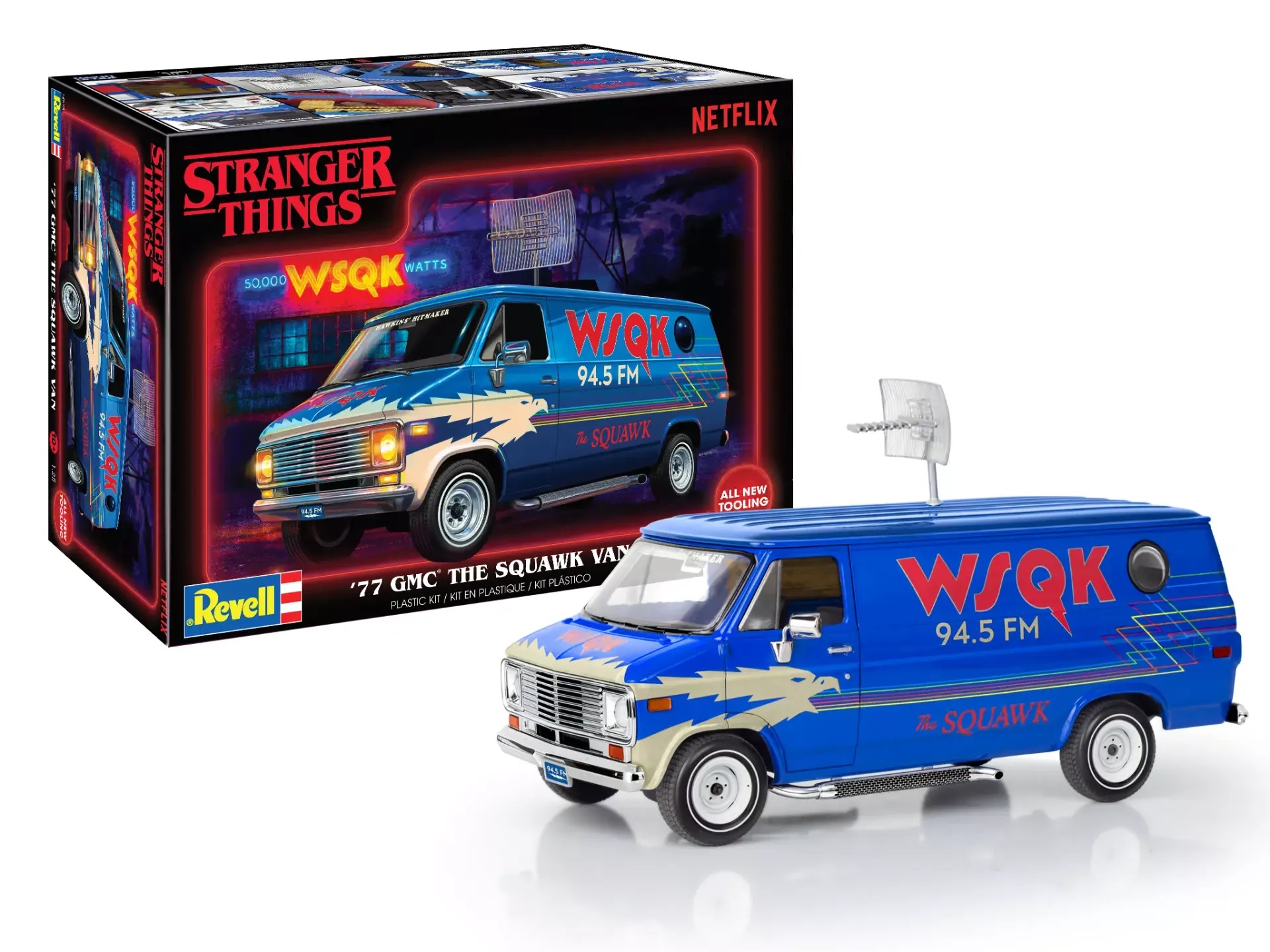 GMC WSQK Squawk Van "Stranger Things"