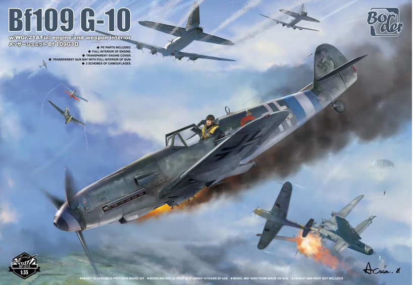 Border Model 1/35 Bf109G-10