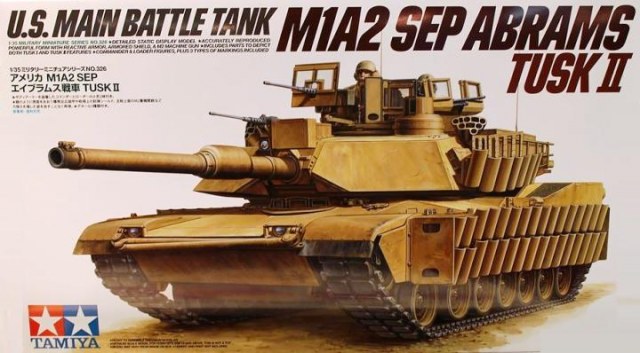 US M1A2 SEP Abrams Tusk II Main Battle Tank