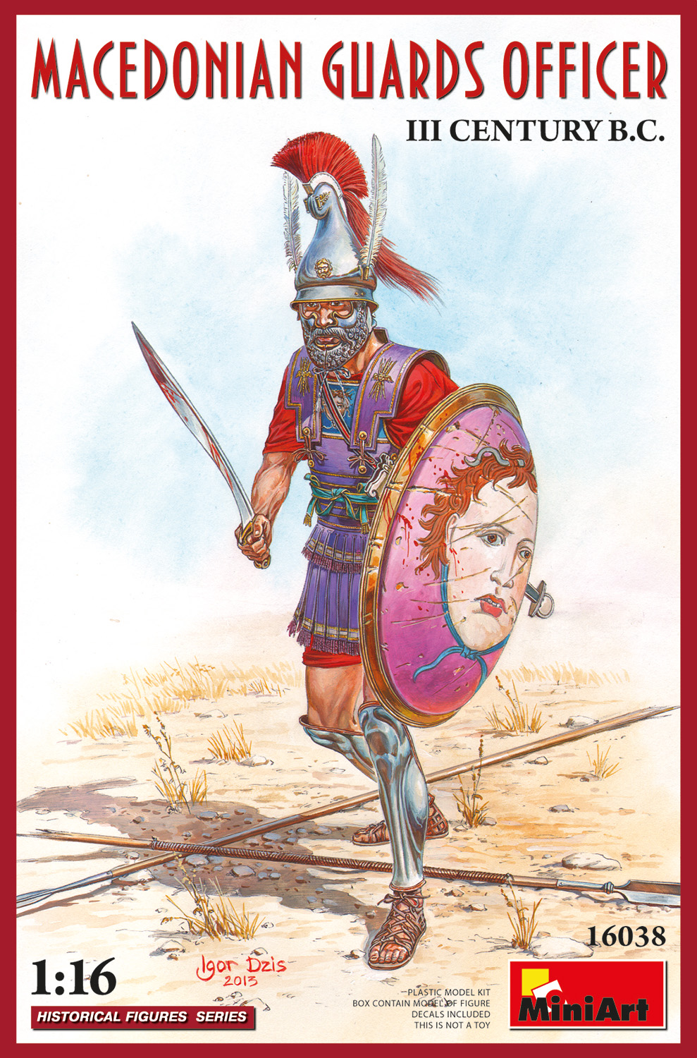 Macedonian Guards Officer. III Century B.C.