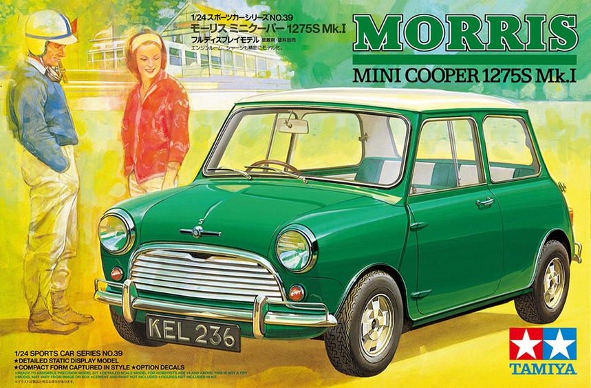 Tamiya 1/24 Mini Cooper 1275S Mk. 1