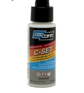 C-Set Mist Spray | CA Glue Accelerator 2oz
