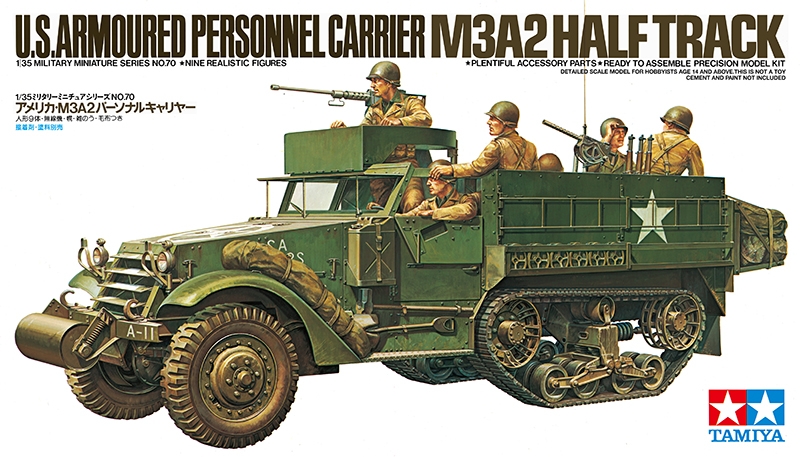 Tamiya 1/35 US M3A2 HALF TRACK