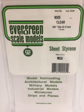 #9005 Clear Sheet .005"