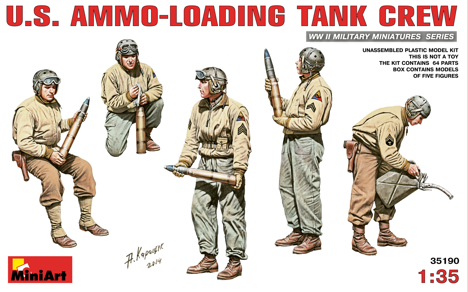 US Ammo Loading Tank Crew