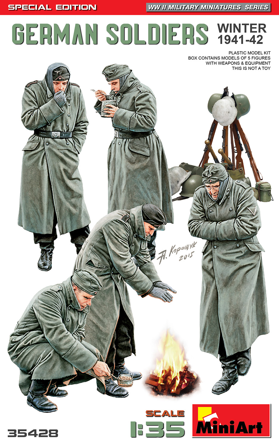 GERMAN SOLDIERS. WINTER 1941-42. SPECIAL EDITION