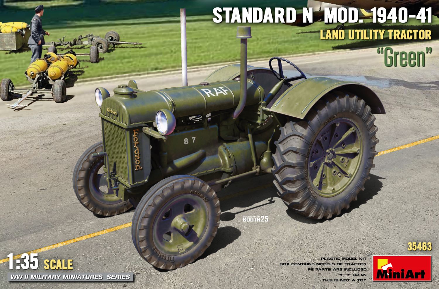 LAND UTILITY TRACTOR STANDARD N “Green” Mod. 1940-41