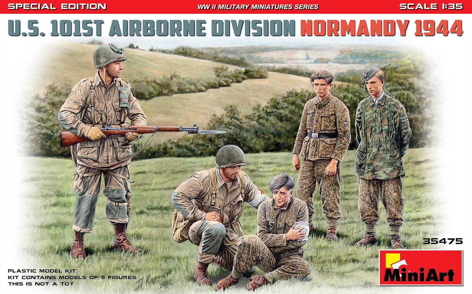 U.S. 101ST AIRBORNE DIVISION NORMANDY 1944. SPECIAL EDITION
