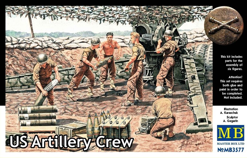 WWII US Artillery Crew (6)
