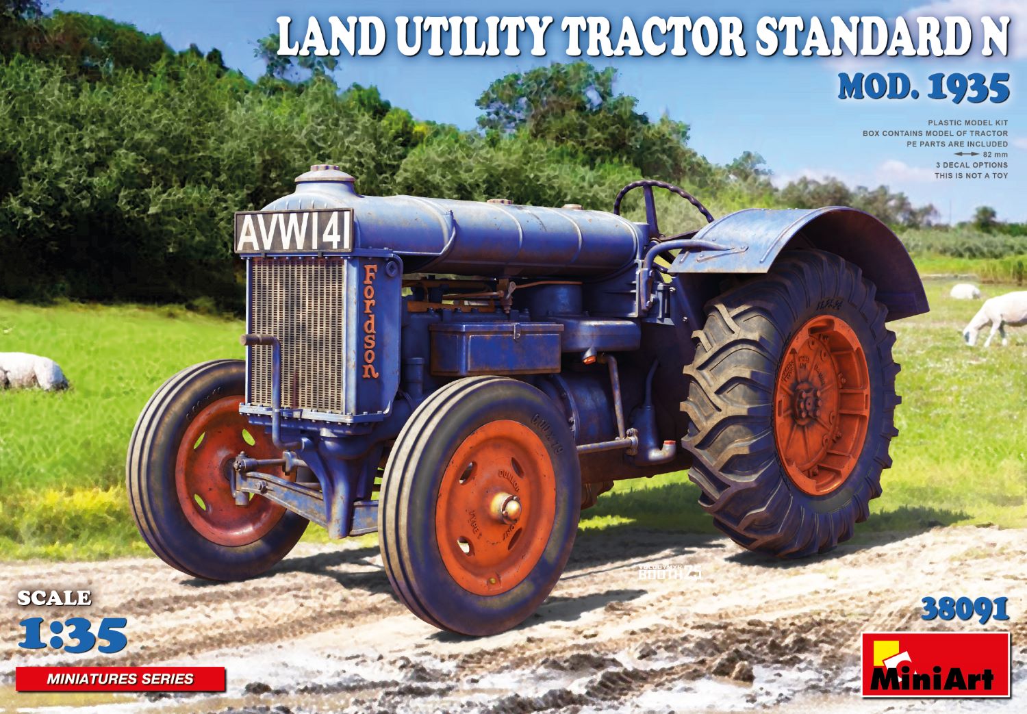 LAND UTILITY TRACTOR STANDARD N MOD. 1935