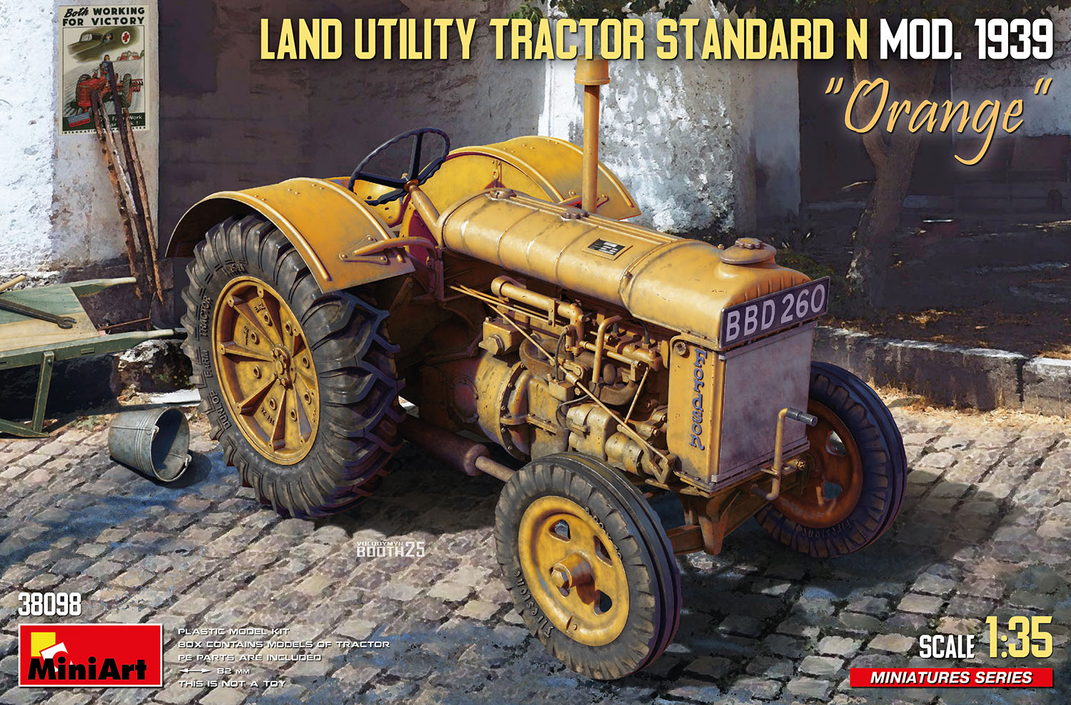 LAND UTILITY TRACTOR STANDARD N “Orange” MOD. 1939
