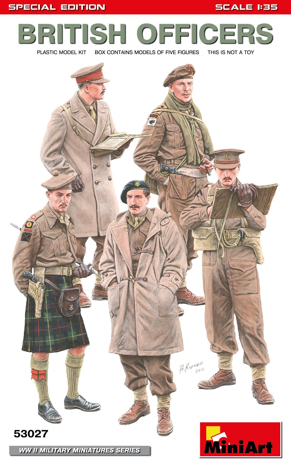 BRITISH OFFICERS. SPECIAL EDITION