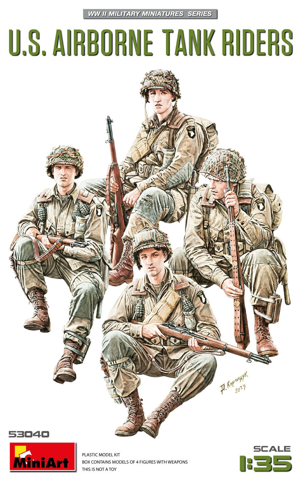 U.S. AIRBORNE TANK RIDERS U.S. AIRBORNE TANK RIDERS